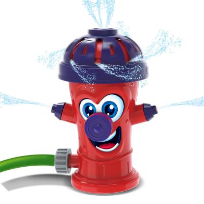 China Summer Toy Backyard Spinning Splash Toy Fire Hydrant Water Spray Sprinkler for Kids Water Squirter Blaster for sale