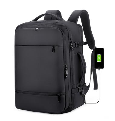 China Waterproof new style Large capacity men's backpack multifunctional laptop backpack expandable backpacks for sale