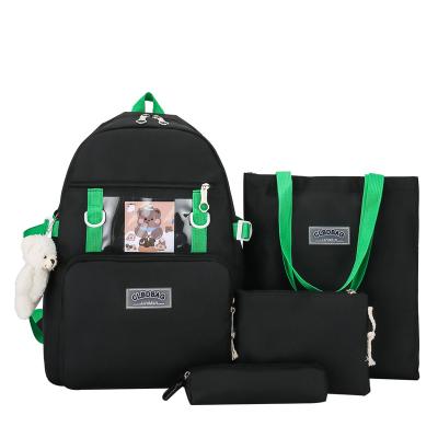 China Waterproof Hot sale fashion cute bear large capacity waterproof school bag suitable for boys and Girls setbag for sale