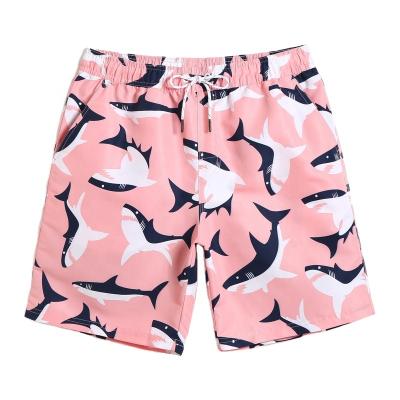 China Plus Size Printing Bestselling Quick Dry Casual Loose Men Swimming Pants Beach Shorts for sale