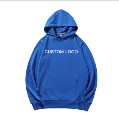 China Anti-pilling Low Price Wholesale Customized Logo Embroidery Printed Solid Unisex Hooded Sweatshirt Multicolor Casual Hoodies for sale