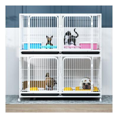 China Multi Layer Breathable Selling Stackable Pet Supplies Modular Dog Isolation Breeding Cage for sale