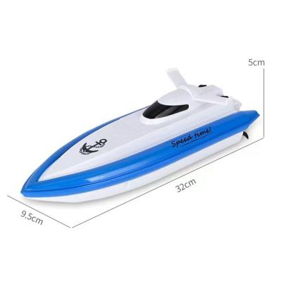 China 2.4G RC Speedboat Racing Waterproof Rechargeable Electric Radio High Speed ​​Boat Remote Control Gifts Toys for sale