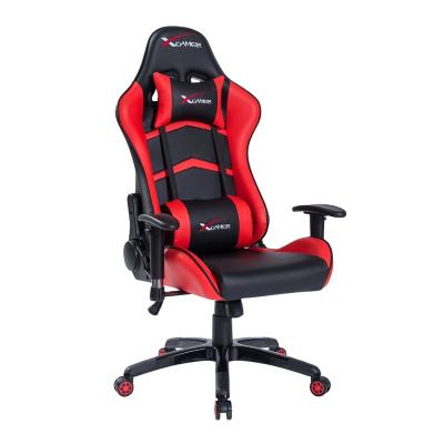 China Cooling 2022 Oem racing style adjustable lift rotating luxury computer chair black and red gaming chair game chair gaming for sale