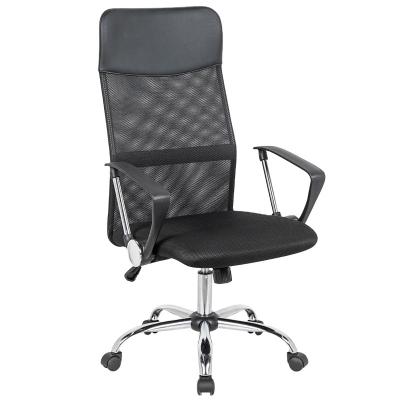 China Rotating Custom Design Adjustable Computer Rotating High Back Swivel Chair Ergonomic Comfortable Mesh Back Chair for sale