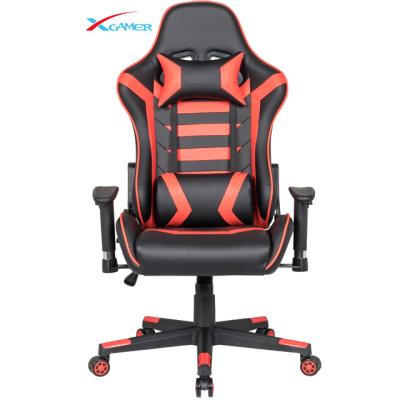 China Adjustable (Height) Customize Computer Gaming Chair OEM Metal Frame Comfortable Rocking Gaming Chair for sale