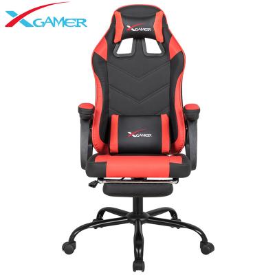 China New Design Adjustable Cooling Armrest Metal Frame Leather Chair Gaming Office Gaming Chair for sale