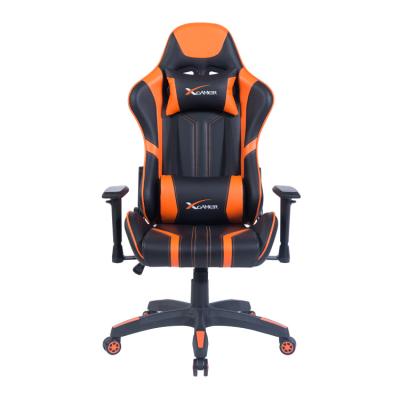 China Custom Ergonomic Gaming Chair Gaming Chair Metal Frame Metal Frame Cooling Leather Gaming Chair for sale