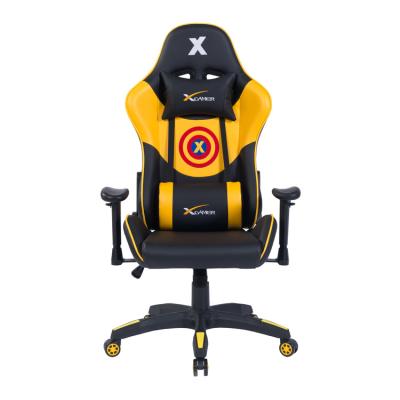 China Adjustable (Height) Racing Gaming Computer Desk Chair Adjustable Swivel Recliner Leather Silla Gaming Chair for sale