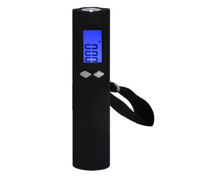 China Weight Measuring 3 in 1 Digital Portable Power Bank Scale Flashlight Hand Travel Luggage Scale for sale