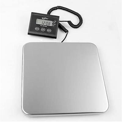 China High Precision Hotel Transport Scale 360 ​​lbs, Heavy Duty Stainless Steel Postal Scale, with Timer/Holder/Tare for sale