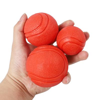 China Amazon Best Selling TPR Toy Durable Strong Chew Rubber Viable Hard Indestructible Dog Ball For Dog for sale