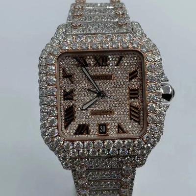 China Wholesale New Mens Hip Hop Jewelry Women Quartz Wristwatches Full Iced Out Diamond Luxury Men Watch for sale