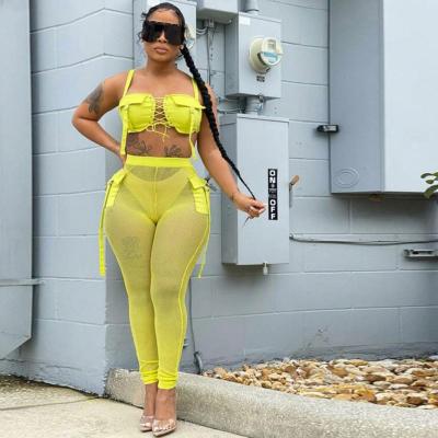 China 2022 summer QUICK DRY spring and summer two piece pants set women with quality assurance for sale