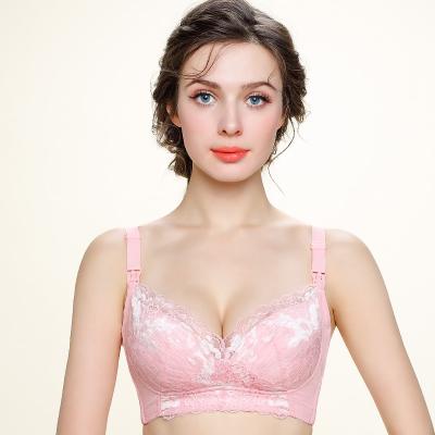 China Wholesale Breathable Maternity Bra Nursing Plus Size Lace Ladies Sexy Nursing Bra for sale