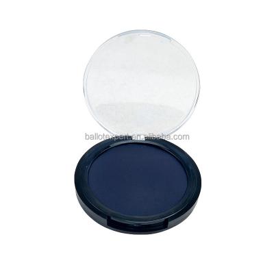 China Eco-friendly Plastic Blue Ink Stamp Pad Around Desk Fingerprint Stamp Pad For Voting for sale