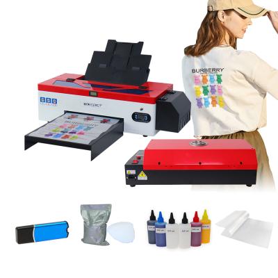 China Hotels DTF printer heat PET movie garment office t-shirt printing L800 A3 dtf printer cheap inkjet printer for sale