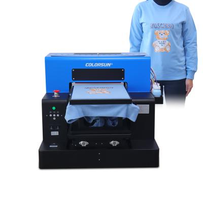 China Hotels Dtg Garment T-shirt printer machine digital direct copy to cotton A3 dtg printer printer for sale