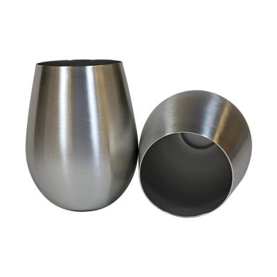 China Sustainable 18oz Stainless Steel 304# Single Wall Wine Tumbler Cup With Cheaper Price for sale