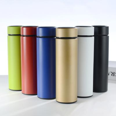 China Wholesale 500ml PORTABLE Double Wall Stainless Steel Metal Vacuum Insulated Coffee Flask for sale