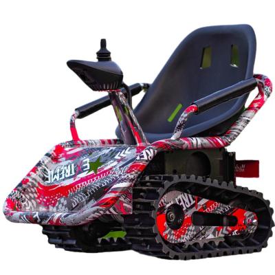 China Factory Newest Product Kids/Adults Electric Mini Motorcycle Tracks Drive Electric Tank Scooters 250w *2 Hot for Sale à venda