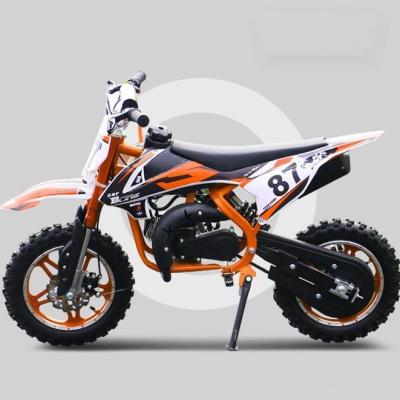 China 49cc 50cc Mini Electric Dirt Bike For Kids 40-60Km/H Front And Rear Suspension zu verkaufen