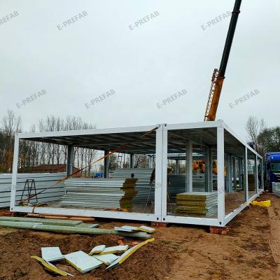 China E-Prefab Sandwich Wall Panel House Prefabricated Prefab House China Construction Container House for sale