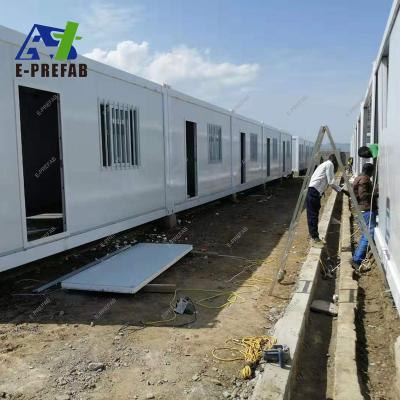 중국 low cost prefab Modular container house standard workers house zimbabwe steel prefab house for sale 판매용