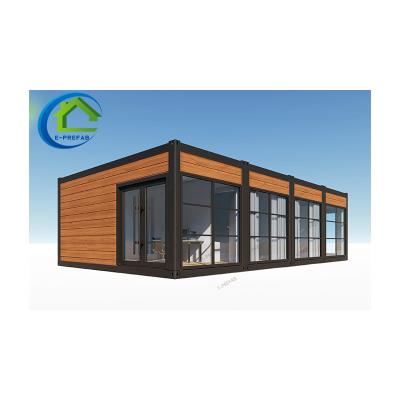 China Windproof Fireproof Earthquake Proof 20ft 40ft 2 Story Container Prefabricated House for sale