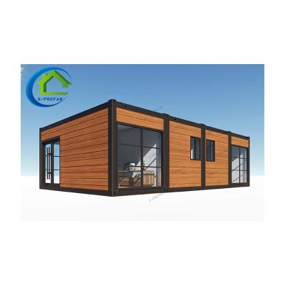 China Extended Foldable Prefab Container Homes/folding prefabricated house for sale