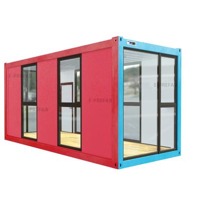 中国 Fast construction newest design hotel container house prefabricated house price 販売のため