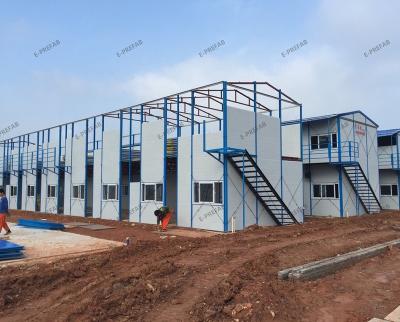 China China Prefab House Fast build Light Steel Structured Sandwich Wall Houses Prefabricated Low Prices for sale