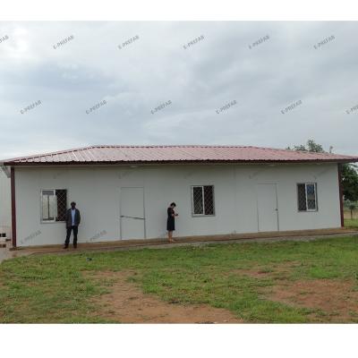 China Light Steel Frame Building Low Cost Prefabricated House for sale