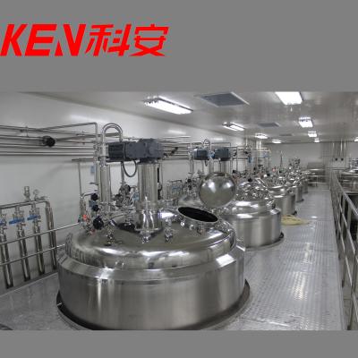 China 2020 KEAN 2000L Pharmaceutical Food Daily Chemical Electronics Stainless Steel High Quality Liquid Storage Tank for sale