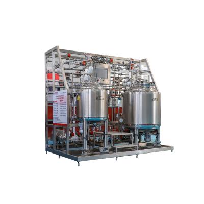 China Food Pharmaceutical Journal Chemical Electronics Emulsified Products Processing System Reactor Production Mixer Mixing Line for sale