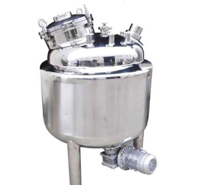 China Single Wall Mechanical Polishing High Quality Mixing Tank Pharmaceutical Daily Chemical Electronics Food Or Heater-Industry Pharmaceuticals Stainless Steel Jacket for sale