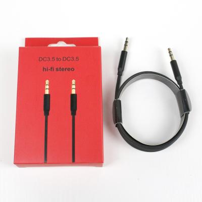 China Excellent Male 2022 New Sound Cable Audio 3.5mm To Aux Cables. Mp4 Speaker Male Earphone Whetstone Monitor Cable Audio for sale