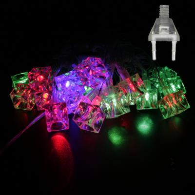 China Hot Sale 20L LED 3.5m RGB Fantasy Fairy Lights Christmas Outdoor Icicle Lawn Decorative Light for sale