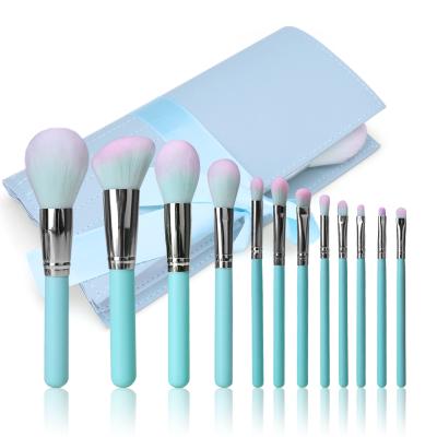 China Angular blush 2021 maquillajes de brochas professional custom logo packaging luxury private label makeup brush set for sale