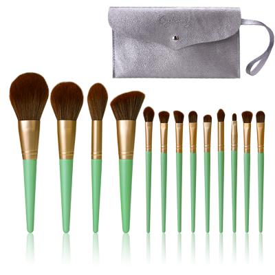 China Angular blush 2021wholesale makeup brush set super brochas maquillajes brush set custom private label logo for sale