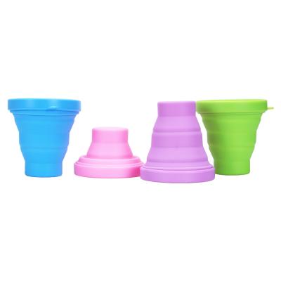 China Reusable Collapsible Collapsible Sterilizer Cup Silicone MENSTRUAL CUP for sale