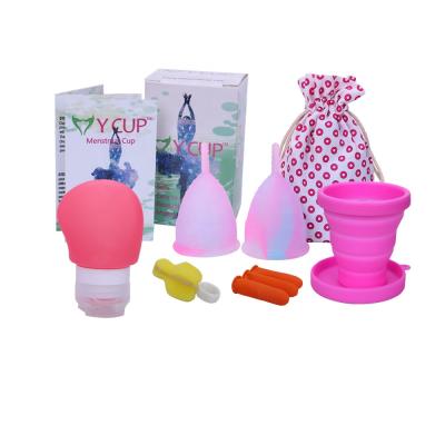 China Zhida Soft OEM Women100% Medical Organic Menstrual Cup Silicone for sale