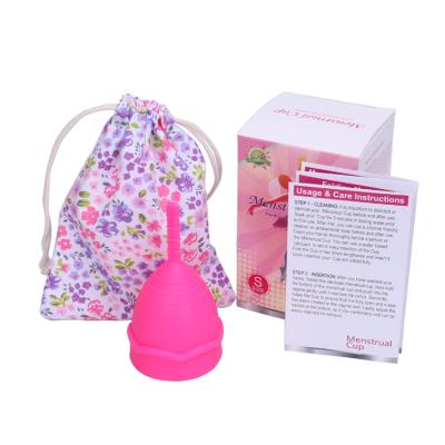 China Madame Menstruation Free Sample Silicone Reusable Organic Medical Menstrual Cup for sale