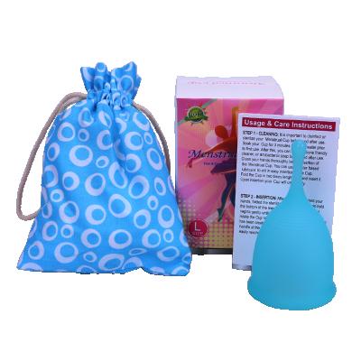 China Soft Eco Friendly Reusable Feminine Menstrual Cup Pad And Pad Alternative for sale