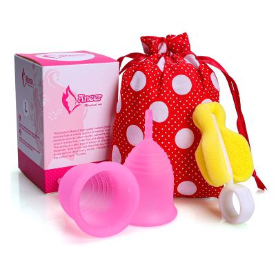 China Menstrual Cup Menstrual Cup 100% Medical Grade Silicone Period Hygiene Women Period Cup 100% Silicone Menstrual Cup for sale