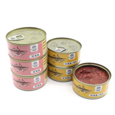 China Viable Canned Jelly Canned Pet Food Wet Canned Cat Food Chicken Cat Food for sale