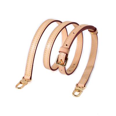 China Luxury Genuine Leather Long Shoulder Strap Handles DIY Replacement Handle For Handbag Belt Strap Bag Accessories for sale