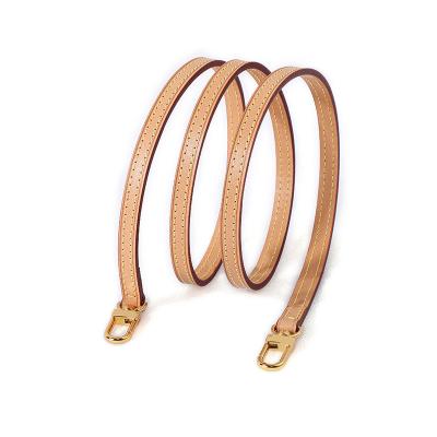 China Genuine Veg Tan Leather Shoulder Strap Handles DIY Replacement Luxury Handle for Handbag Belt Strap Bag Accessories for sale