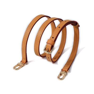 China Luxury Genuine Leather Long Shoulder Strap Handles DIY Replacement Handle For Handbag Belt Strap Bag Accessories for sale