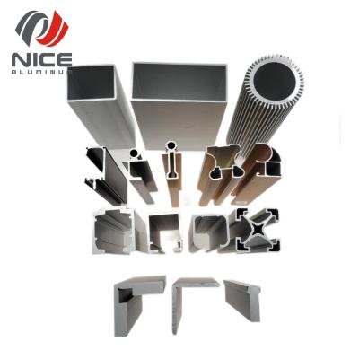 China Wide Application of 6000 Series Customized Aluminum Profiles Anodized Industrial CNC Extrusion Aluminum Profile for sale